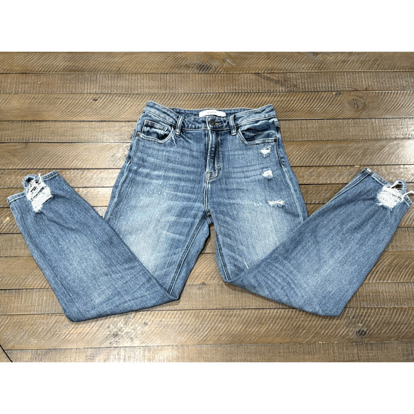 Hidden Zoey Basic Mom Jean Size 27 Style# HD1926M - Picture 5 of 14